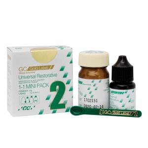 Ionomero restauracion autocurado Fuji GC Gold Label 2 x 5 grs