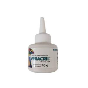 Acrilico Veracril para puentes y coronas x 40 grs A2/62